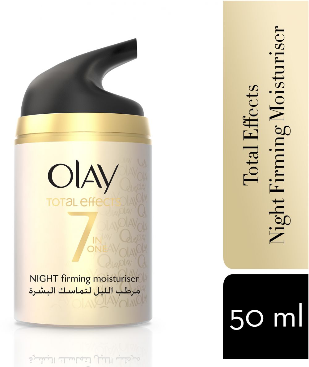 مرطّب الليل أولاي توتال إفكتس 7 في 1لشد البشرة سعة 50 مل