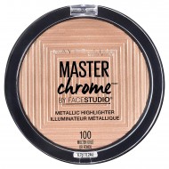 Maybelline Master Chrome Metallic Highlighter Powder, Molten Gold, 0.24 Ounce
